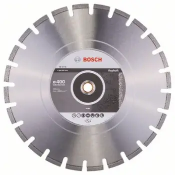 Disk prerës me diamant Bosch Standard for Asphalt 2608602626, 400mm, 25.4mm, gri