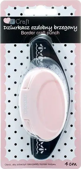 Grirës dekorativ për letër Forget Me Nots, 4 cm, model lule
