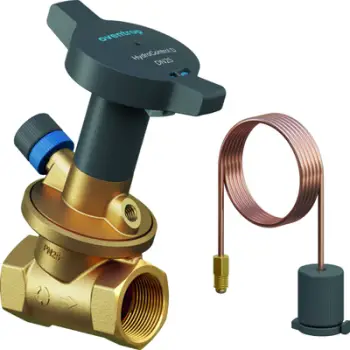 Valvul presioni diferencial Oventrop HydroControl D DN50, PN25, 50-300 mbar, bronzi
