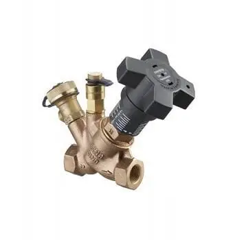 Valvul kontrolli diferencial Oventrop Hydrocontrol R P 16, DN25, bronz