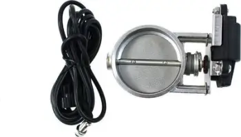 Valvul elektrike shkarkimi universale, 76mm, kontroll zhurme, metalike