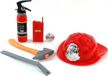 Set lojërash zjarrfikësi Dede Firefighter 164703, aksesorë lojërash, për fëmijë 3+