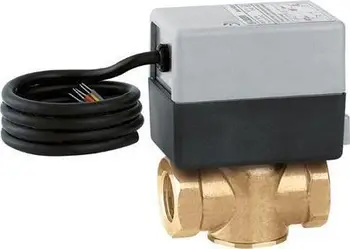 Valvul dy-drejtimeshe motorike Caleffi Z-one 642, 230V, 1", bronz