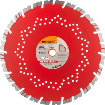 Disk prerës me diamant SMART365 SM-10-350HD, 350mm, për beton, i argjendtë