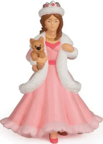Set lodrash PAPO Princess and Her Dog 39164, figurina princeshë dhe qen, shumëngjyrëshe