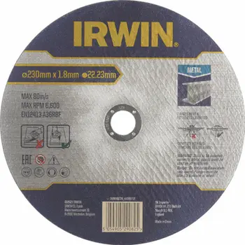Disk prerës metali Irwin IW8082136, 230mm, për çelik