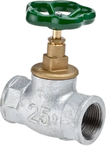 Valvul kaluese VIKING M83, 1 1/2", gize e butë, dorezë gize