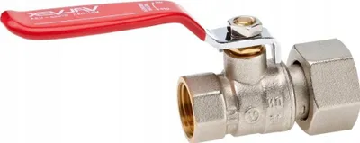 Valvul sferike Valvex SPIN DN15 PN25, G1/2" G3/4", dorezë e kuqe - 1