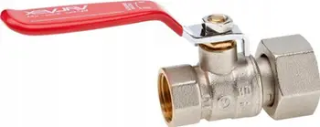 Valvul sferike Valvex SPIN DN15 PN25, G1/2" G3/4", dorezë e kuqe