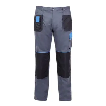 Pantallona pune mbrojtëse Lahti Pro L4050450, pambuk 100%, madhësia M, gri e zezë