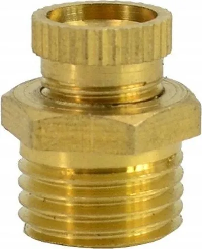 Valvul shkarkimi për kompresor Awtools, 3/8", bronz - 1