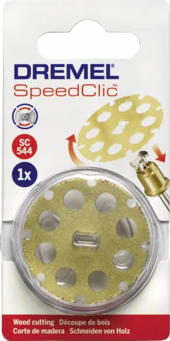 Disk prerës për dru Dremel SC544 EZ SpeedClic, 38mm, karbid