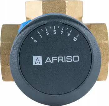 Valvul përzierëse 3-drejtimëshe Afriso ARV 384 Vario ProClick, DN25 1", bronzi