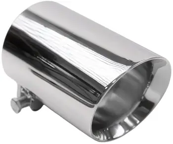 Grusht shkarkimi universale, dalje 89 mm, hyrje 76 mm, krom i argjendtë