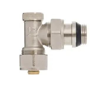 Valvul radiator Invena, 1/2"x1/2", për tuba çeliku