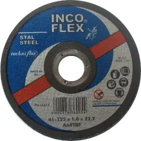 Disk prerës për metal Techniflex M41 115mm, trashësi 1.0mm, vrimë 22.2mm