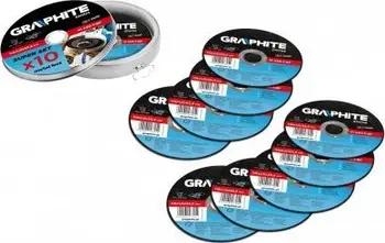 Disk prerës për metal Topex 41 A60 T BF, 125x1.0x22.2mm, set 10 copë