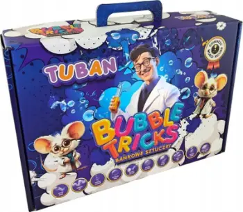 Set lojëra me flluska TUBAN, 10 pjesë, shumëngjyrësh
