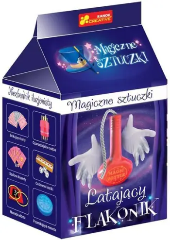 Set magjie Ranok Creative Magic Bottle, truke iluzioni për fëmijë 8+, shishe fluturuese, shumëngjyrësh