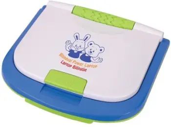 Laptop lodër edukativ Smily Play 8030, dygjuhësh, ekran LCD, shumëngjyrësh
