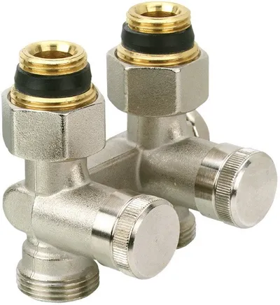 Valvul stop Danfoss RLV-S 15, për radiator, metalike - 1