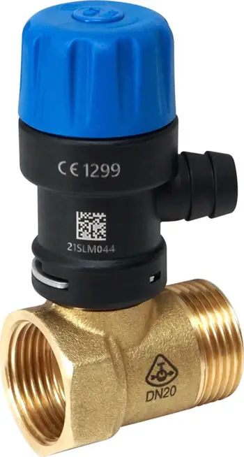 Valvul sigurie DRAŽICE DN20, 3/4", 6 bar, inox