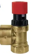 Valvul sigurie Husty 1915, 1.5 bar, DN20 3/4", bronzi
