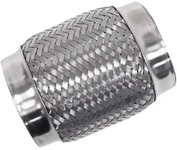 Gyp fleksibël auspuhi Pro 304SS, 76mm, 150mm, çelik inox