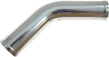 Gyp alumini universal, 45°, 57mm, 30cm, argjendtë