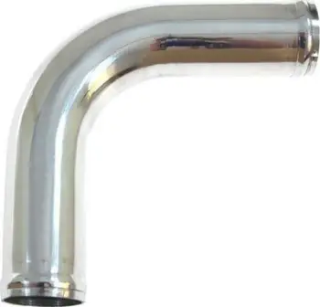Gyp alumini TurboWorks_D, kënd 90°, diametër 45mm, gjatësi 30cm