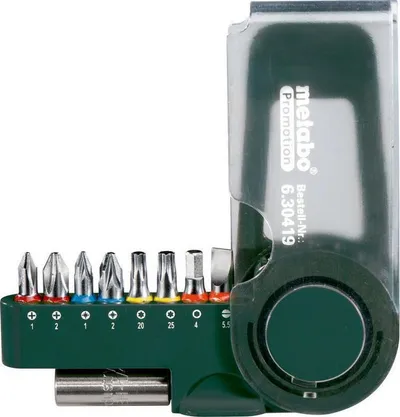 Set majash të kaçavidave Metabo Bit, 9 copë - 1
