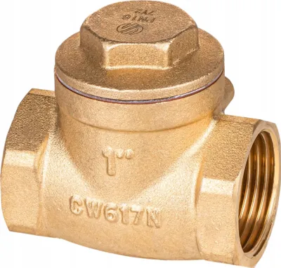 Valvul stop flap Check, 3/4", mbyllje gome - 3