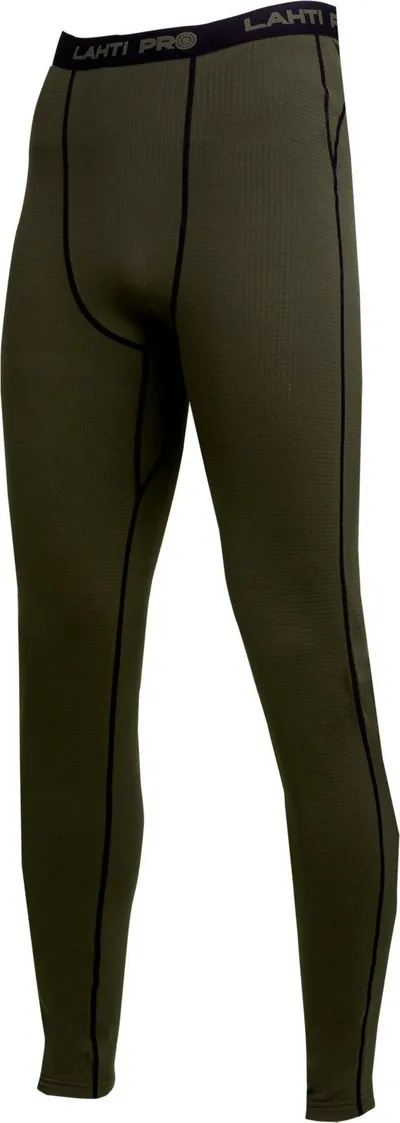 Pantallona termo Lahti Thermal Long Johns, 3XL, CE, jeshile - 1