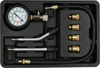 Set matës kompresioni Yato YT-73022, 8 pjesë, deri 300 psi, i kuq