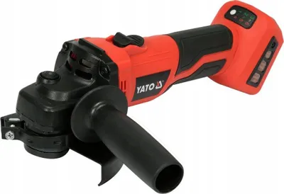 Gur elektri pa kabllo Straight Angle Grinder, 18V, 4Ah, i zi - 4