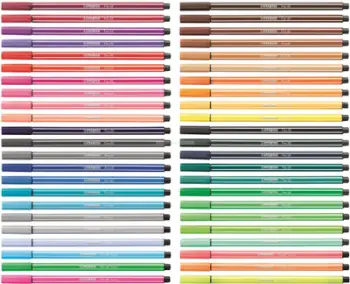 Set markera Stabilo Arty Pen 68, 25 ngjyra, majë fibre
