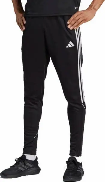 Pantallona sportive adidas Tiro 23 M HS7232, poliestër i ricikluar, Aeroready, të zeza