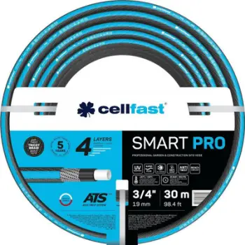 Gyp uji kopshti Cellfast Smart Pro ATS 3/4", 30 m, jeshil