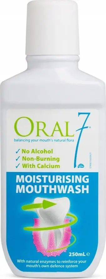 Larës goje Oral7 Moisturising Mouthwash, 250ml, për gojë të thatë