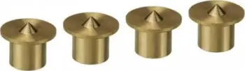 Set markues për vrima kunjash Luna, 8mm, metalik