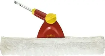 Larje dritaresh Wolf Garten Multi Change Window Washer, 35 cm, kokë rotulluese, e kuqe
