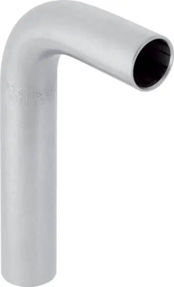 Gyp i përkulur Geberit Stainless Steel, 90°, D22, argjendtë