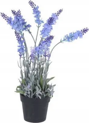 Lavandë artificiale dekorative në vazo, 40 cm, lejla