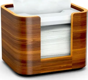 Dispenser pecetash Tork Image Line Xpressnap N10, për tavolinë, dru walnut, kafe