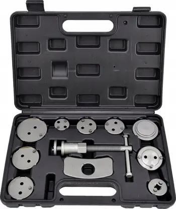 Set ndarësish manualë për kalipa frenash AWTools, 11 pjesë, në kuti plastike