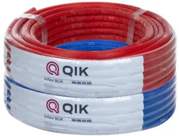 Gyp uji QIK PE RT II AL PE RT II, 16mm x 2mm, izolim INFLEX BCK 6mm, i kuq