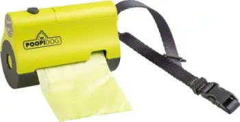 Dispenzer qesesh për jashtëqitje Duvoplus LED, me dritë, portativ, blu