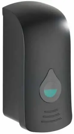 Dispenzer sapuni WENKO Ranera L, 740ml, montim në mur, i zi