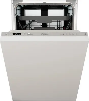Lavastovilje e integruar Whirlpool WSIC 3M27 C, 10 sete, A++, e bardhë