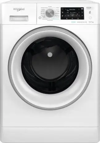 Lavatriçe me tharëse Whirlpool FFWDD1076258SVEE, 10kg, 1600 rpm, e bardhë